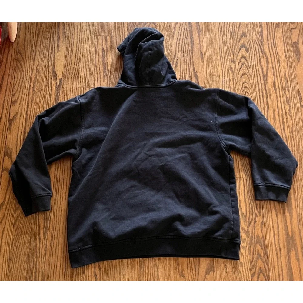 Nike Team Iowa Hawkeyes Hoodie Kids XL Black Gold Pullover Sweatshirt NCAA